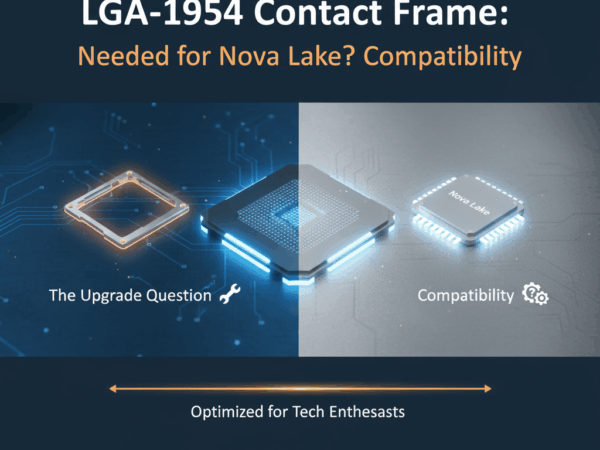 LGA-1954 Contact Frame Needed for Nova Lake Compatibility