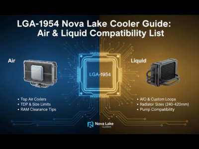 LGA-1954 Nova Lake Cooler Guide Air & Liquid Compatibility List
