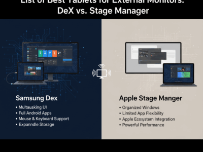 List of Best Tablets for External Monitors: DeX vs. Stage Manager