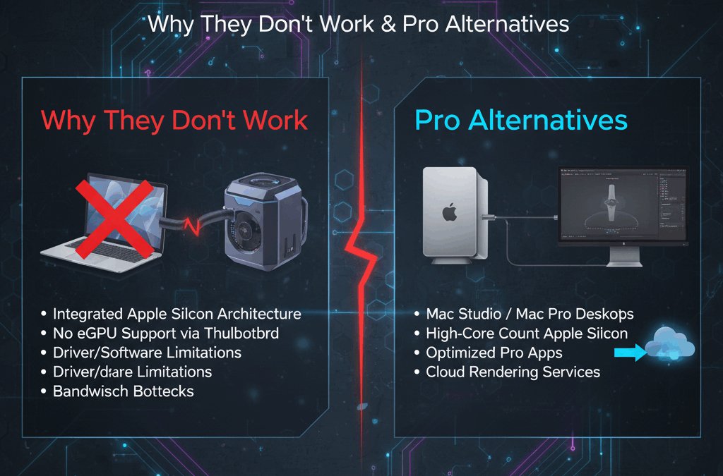 M5 MacBook Pro eGPU Guide Why They Don't Work & Pro Alternatives