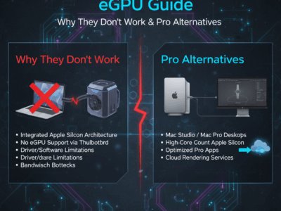 M5 MacBook Pro eGPU Guide Why They Don't Work & Pro Alternatives