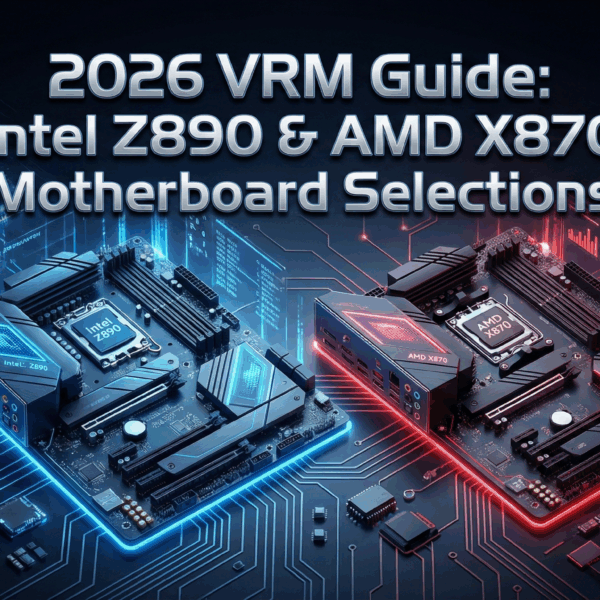 2026 VRM Guide Intel Z890 & AMD X870 Motherboard Selections
