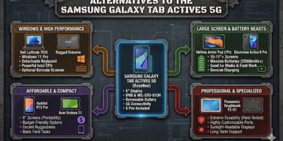 Alternatives to the Samsung Galaxy Tab Active5 5G