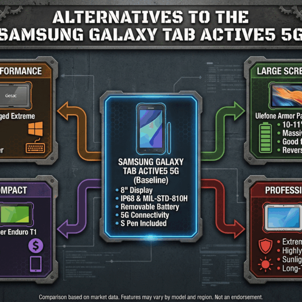 Alternatives to the Samsung Galaxy Tab Active5 5G