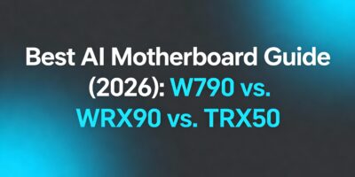 Best AI Motherboard Guide (2026) W790 vs. WRX90 vs. TRX50
