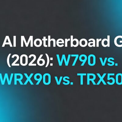 Best AI Motherboard Guide (2026) W790 vs. WRX90 vs. TRX50