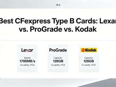 Best CFexpress Type B Cards (2025) Lexar vs. ProGrade vs. Kodak