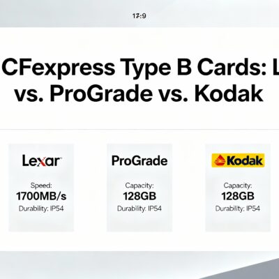 Best CFexpress Type B Cards (2025) Lexar vs. ProGrade vs. Kodak