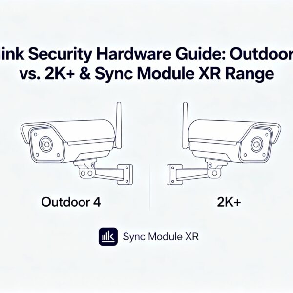 Blink Security Hardware Guide Outdoor 4 vs. 2K+ & Sync Module XR Range