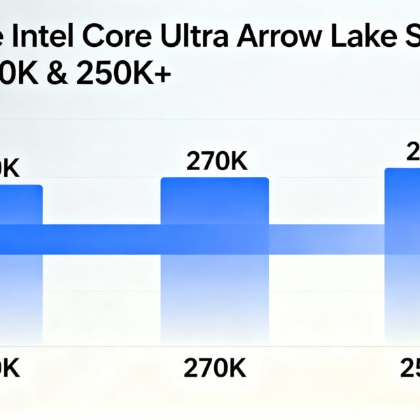 Compare Intel Core Ultra Arrow Lake Specs 290K, 270K & 250K+