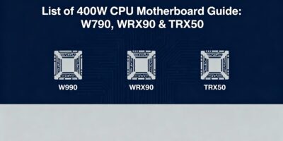List of 400W CPU Motherboard Guide W790, WRX90 & TRX50