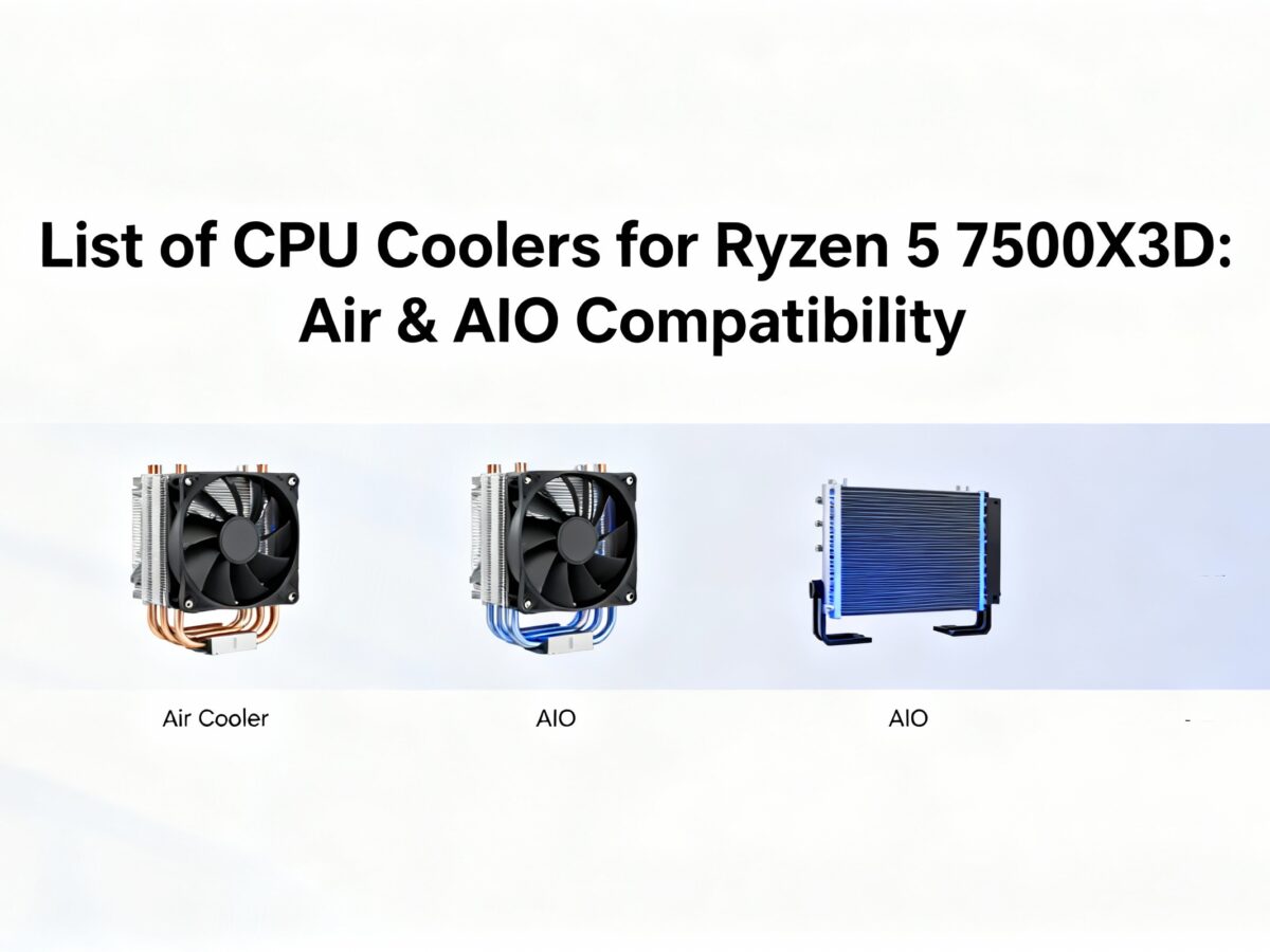 Buying Guide for Intel Core 14900k 14700k 14600K CPU Coolers - Air & Liquid