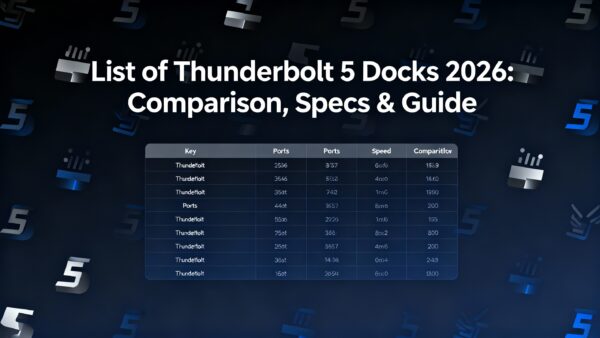List of Thunderbolt 5 Docks 2026 Comparison, Specs & Guide