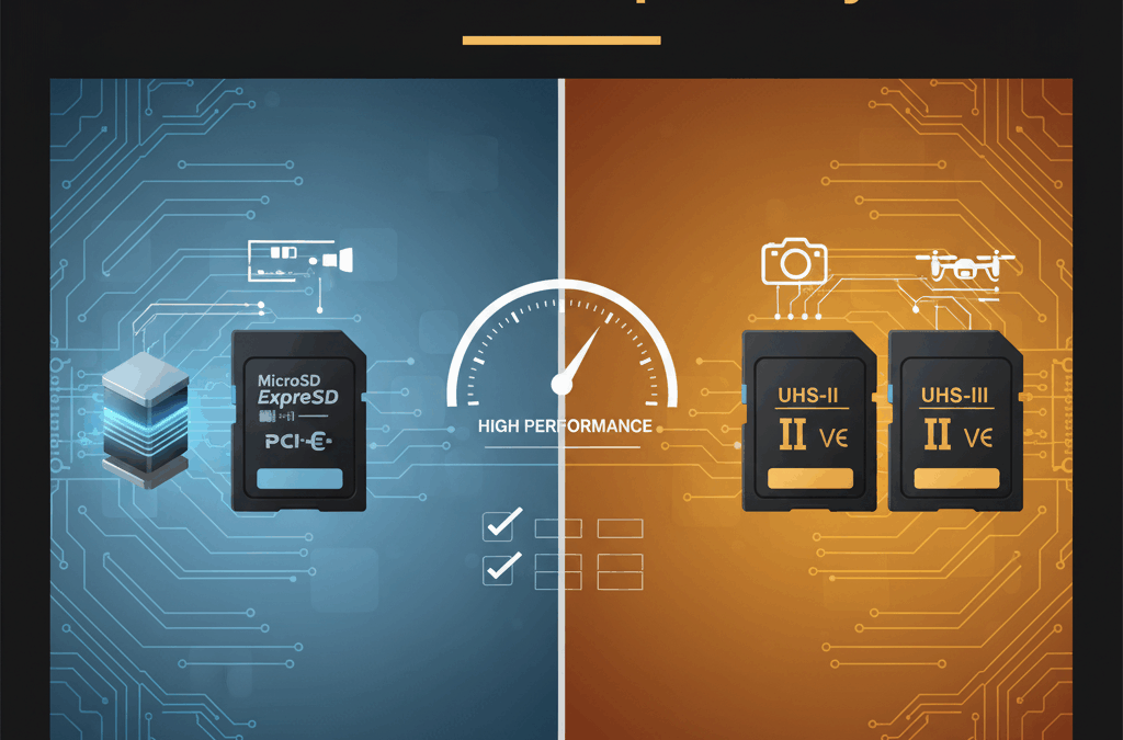 MicroSD Express vs. UHS-II III Performance & Compatibility Guide