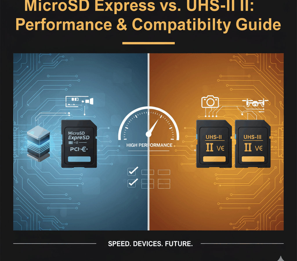 MicroSD Express vs. UHS-II III Performance & Compatibility Guide