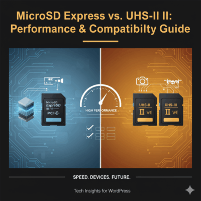 MicroSD Express vs. UHS-II III Performance & Compatibility Guide