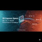 SD Express Specs SD 7.0, 7.1 & 8.0 Performance Compared