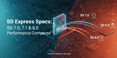 SD Express Specs SD 7.0, 7.1 & 8.0 Performance Compared