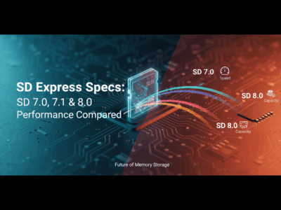 SD Express Specs SD 7.0, 7.1 & 8.0 Performance Compared