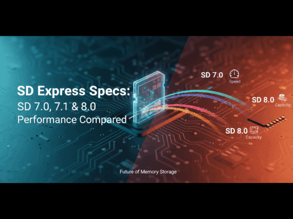 SD Express Specs SD 7.0, 7.1 & 8.0 Performance Compared