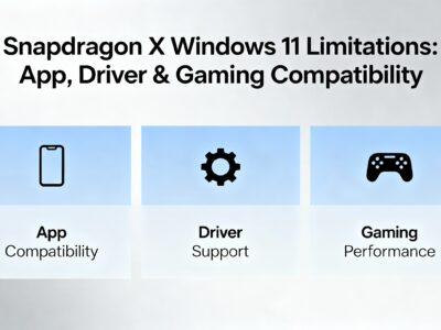 Snapdragon X Windows 11 Limitations App, Driver & Gaming Compatibility