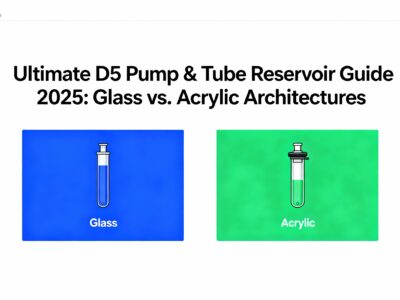 Ultimate D5 Pump & Tube Reservoir Guide 2025 Glass vs. Acrylic Architectures