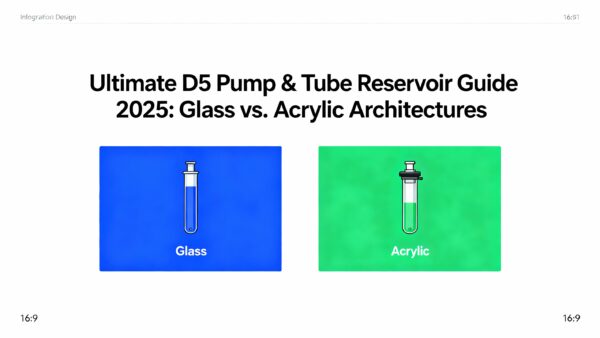 Ultimate D5 Pump & Tube Reservoir Guide 2025 Glass vs. Acrylic Architectures