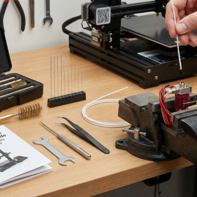 3D Printer Nozzle Cleaning Kit Guide Safe Tools, Cold Pulls & Clog Removal