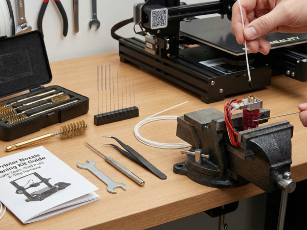 3D Printer Nozzle Cleaning Kit Guide Safe Tools, Cold Pulls & Clog Removal