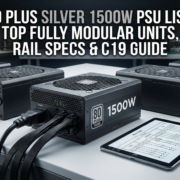 80 Plus Silver 1500W PSU List Top Fully Modular Units, Rail Specs & C19 Guide