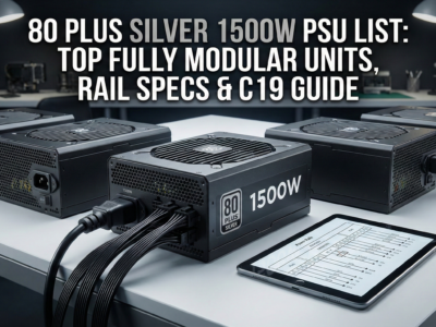 80 Plus Silver 1500W PSU List Top Fully Modular Units, Rail Specs & C19 Guide
