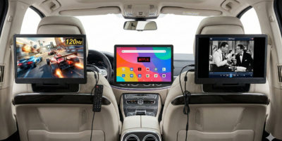 Best Portable Car Headrest Monitors 120Hz Gaming, Android & DVD
