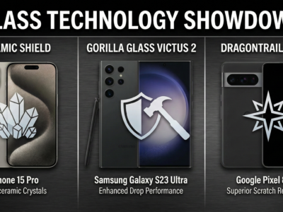 Ceramic Shield vs. Gorilla Glass Victus 2 vs. Dragontrail Star 2