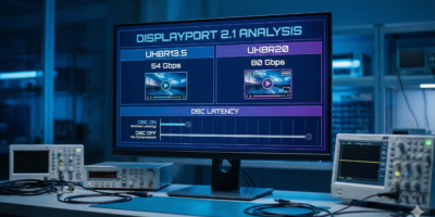 DisplayPort 2.1 Analysis: UHBR13.5 vs UHBR20, DSC Latency