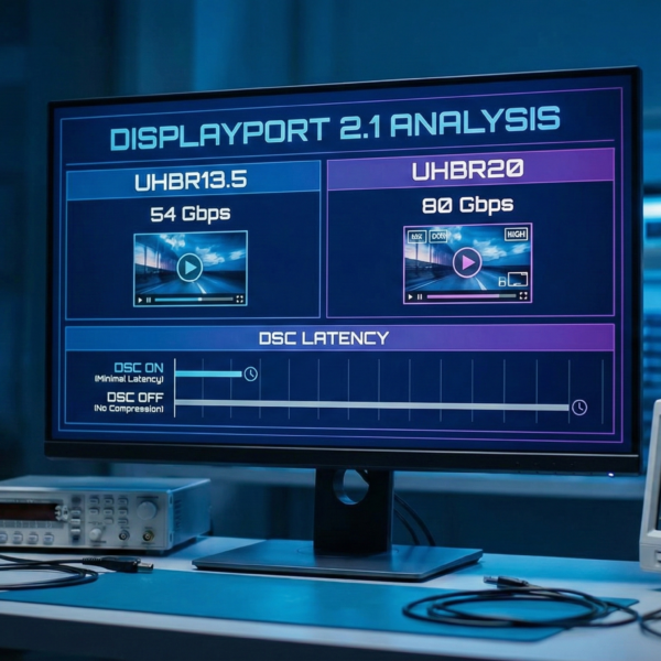 DisplayPort 2.1 Analysis: UHBR13.5 vs UHBR20, DSC Latency