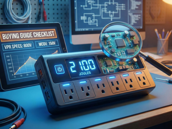 2100 Joule Surge Protector Analysis: VPR Specs, MCOV & Buying Guide