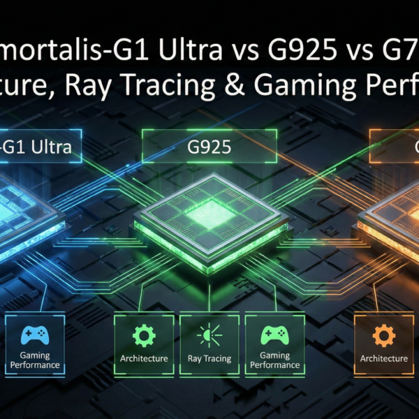 Immortalis-G1 Ultra vs G925 vs G720 Architecture, Ray Tracing & Gaming Performance