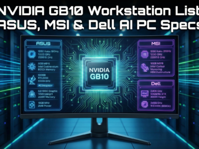 NVIDIA GB10 Workstation List ASUS, MSI & Dell AI PC Specs