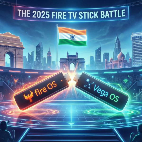 The 2025 Fire TV Stick Battle Vega OS vs Fire OS in India