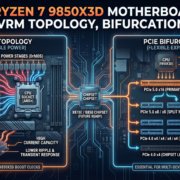 Top Ryzen 7 9850X3D Motherboards VRM Topology, Bifurcation