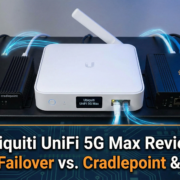 Ubiquiti UniFi 5G Max Review 2.5GbE Failover vs. Cradlepoint & Peplink
