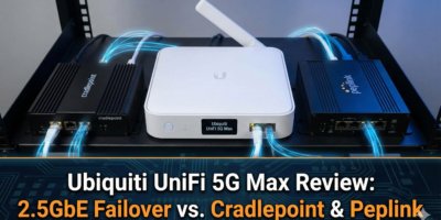 Ubiquiti UniFi 5G Max Review 2.5GbE Failover vs. Cradlepoint & Peplink