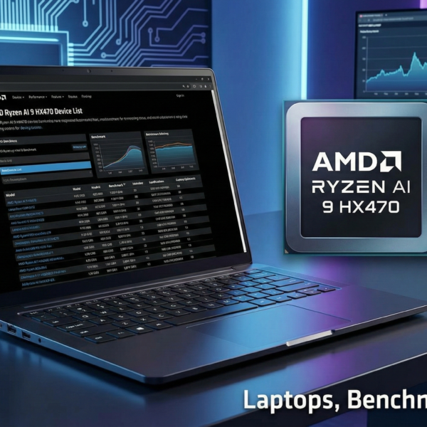 AMD Ryzen AI 9 HX470 Device List Laptops, Benchmarks & Specs