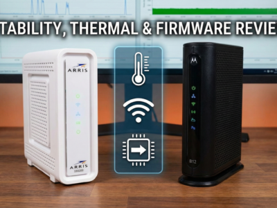 ARRIS SB8200 vs. Motorola B12 Stability, Thermal & Firmware Review