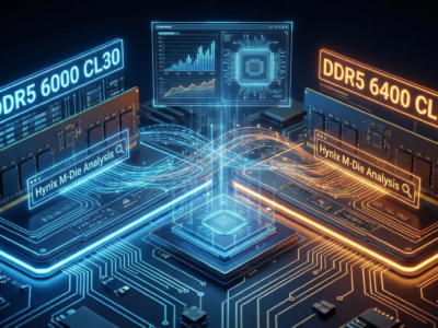 DDR5 24GB 1Rx8 Guide: 6000 CL30 vs 6400 CL32 Performance & Hynix M-Die Analysis