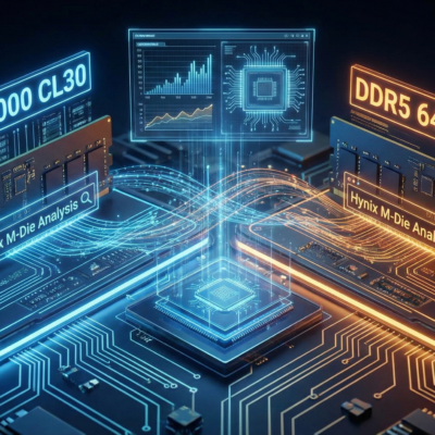 DDR5 24GB 1Rx8 Guide: 6000 CL30 vs 6400 CL32 Performance & Hynix M-Die Analysis