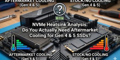NVMe Heatsink Analysis Do You Actually Need Aftermarket Cooling for Gen 4 & 5 SSDs