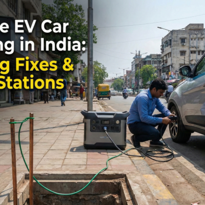 Portable EV Car Charging in India Earthing Fixes & Power Stations