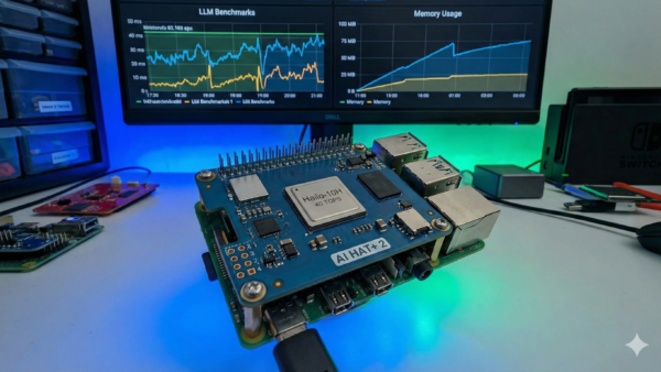 Raspberry Pi AI HAT+ 2 Compatibility 40 TOPS Hailo-10H Performance, Memory & LLM Benchmarks