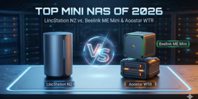 Top Mini NAS of 2026 LincStation N2 vs. Beelink ME Mini & Aoostar WTR